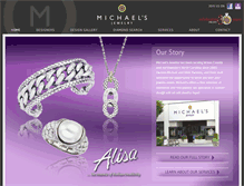 Tablet Screenshot of michaelsjewelry.com